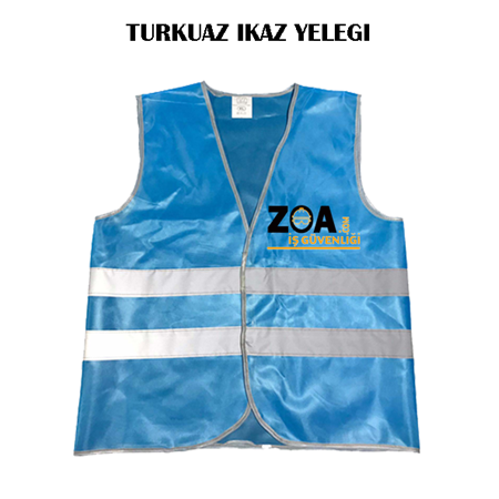 Turkuaz İkaz Yeleği